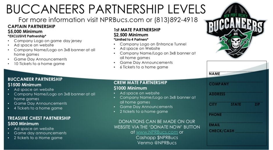 Sponsorship Opportunities
